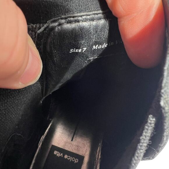 Dolce Vita H2O Chelsea Boots Croc Black & Cream - Picture 12 of 15